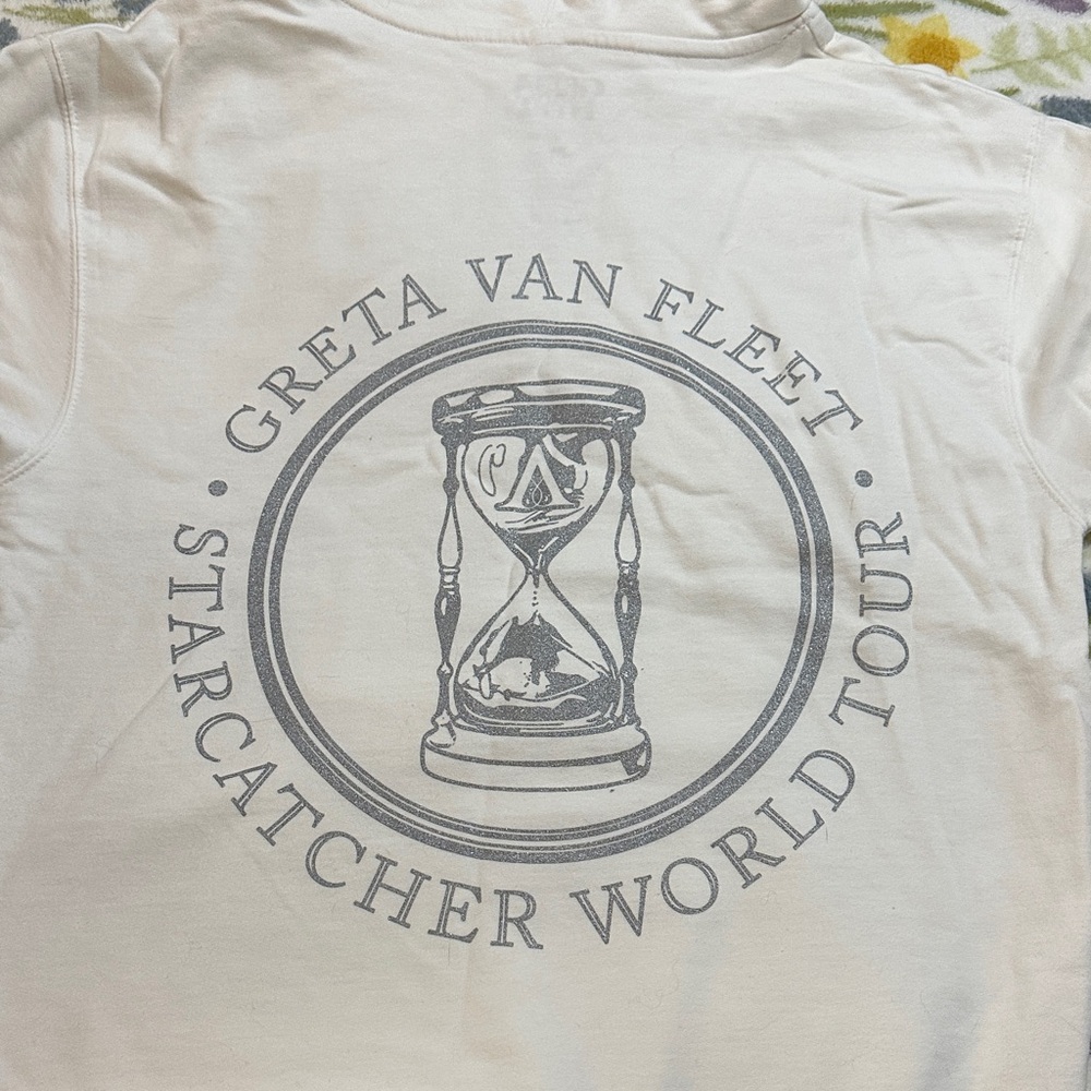 Greta Van Fleet Cream Hoodie - Picture 3 of 3